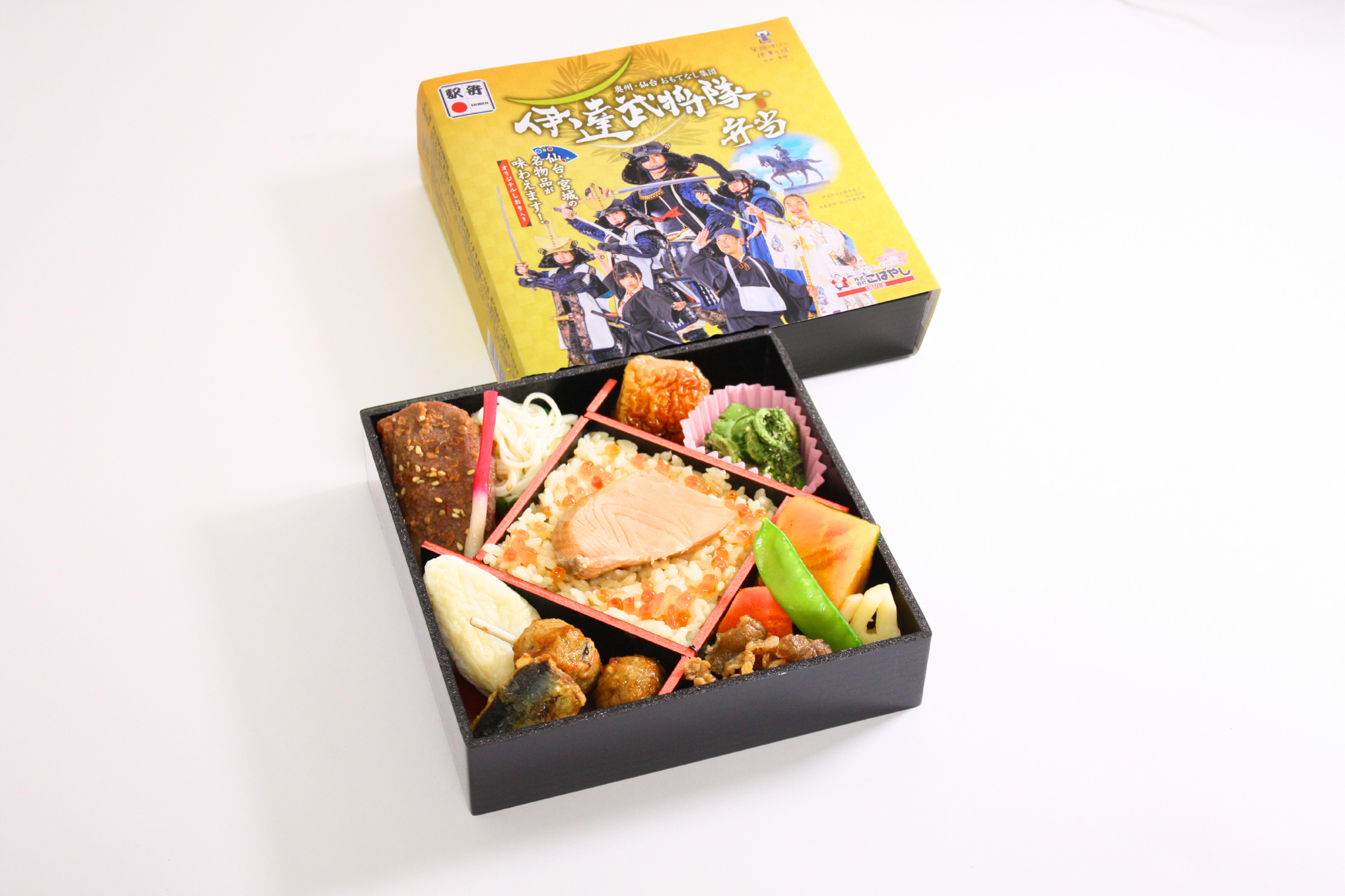 伊達武将隊弁当2024パッケージ